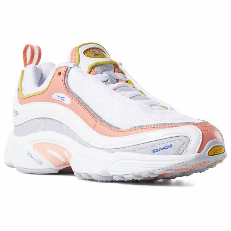 Tenisi Reebok Daytona Dmx Barbati Albi/Gri/Roz Romania EO9646EO